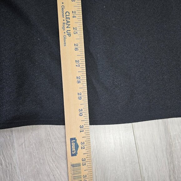 VTG Paraphrase Y2K 90's Black Jeweled Neck Sheath Dress Sz L Sleeveless Stretch - Picture 9 of 11